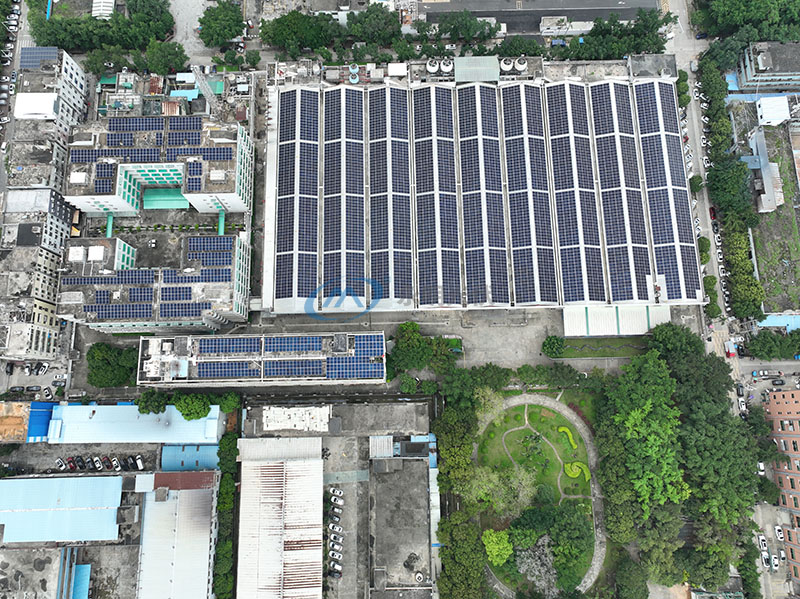 聯(lián)業(yè)制衣(東莞)有限公司2481KW光伏發(fā)電站順利并網(wǎng)運行